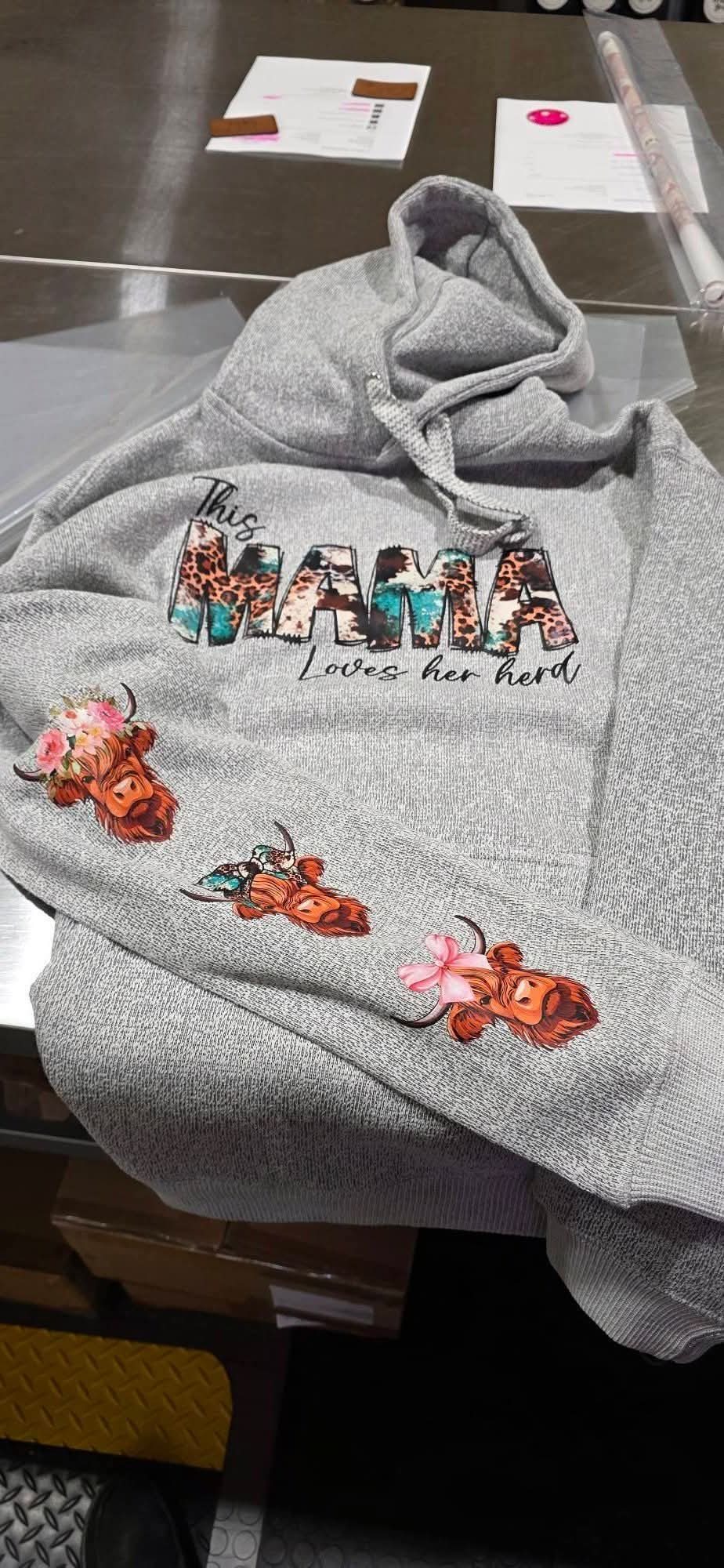 This mama loves her herd
