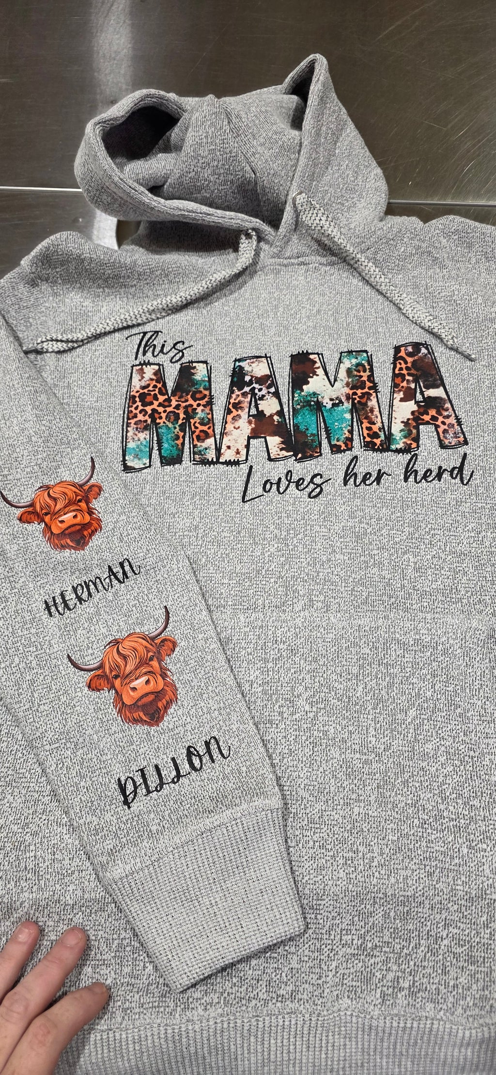 This mama loves her herd